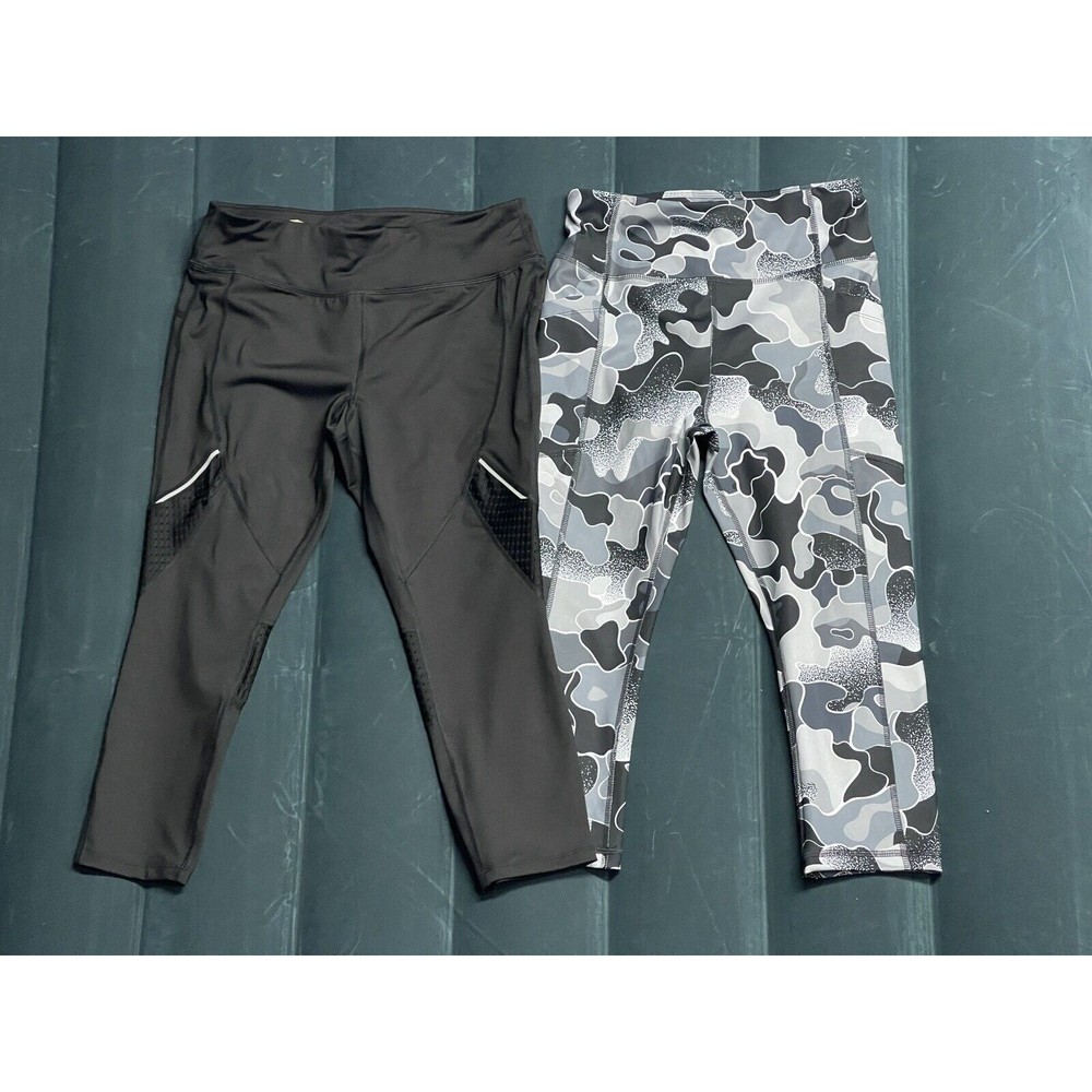 Lot of 2 Avia Yoga Pants Sz Small     AJ810